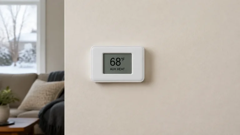 AUX Heat on Your Thermostat? What It Means and What It Costs