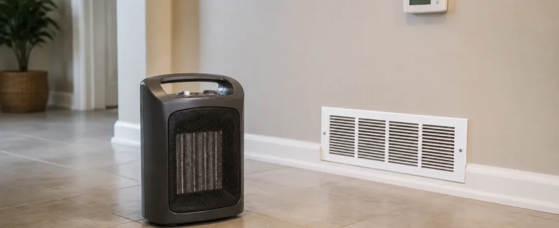 Space Heater vs. Central Heat: Which Costs Less to Heat One Room?