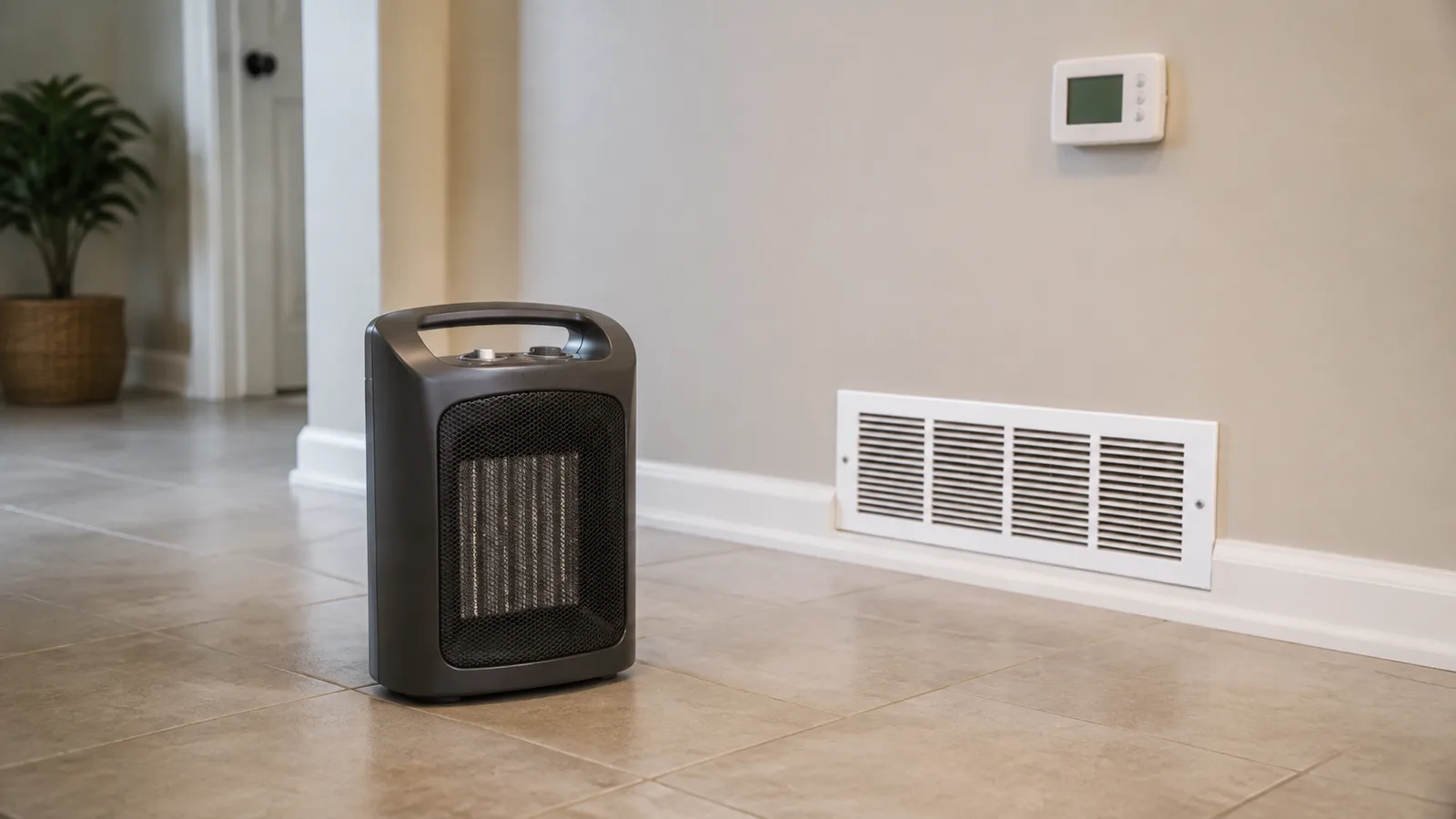 Space Heater vs. Central Heat: Which Costs Less to Heat One Room?